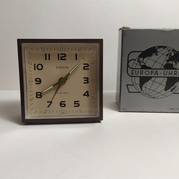 Europa 2 Jewels Clock Etsy