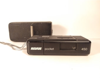 Vintage Decor Revue pocket 450 camera 16mm black