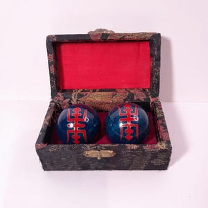 Vintage Chinese health balls Baodin,meditation balls ,Hand trainer.