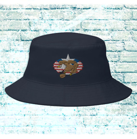 4th of July Bucket Hat Americano Hat 