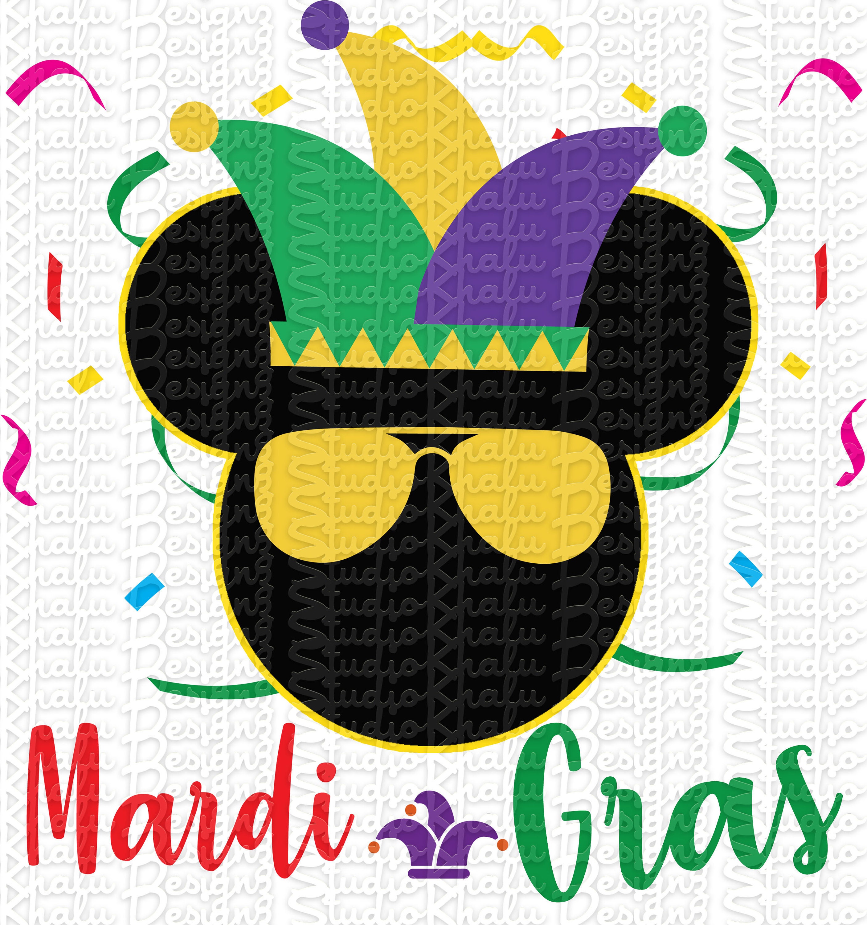 Mardi Gras Disney Mickey mouse Mardi Gras Digital image png Etsy