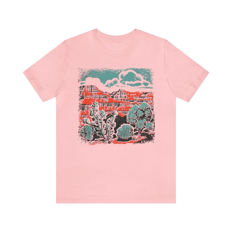 Arizona Grand Canyon shirt, Nature tee, Wilderness tee shirt,National Parks t-shirt, Cottage Core Cactus shirt, outdoors tee, hiking vaca t image 4