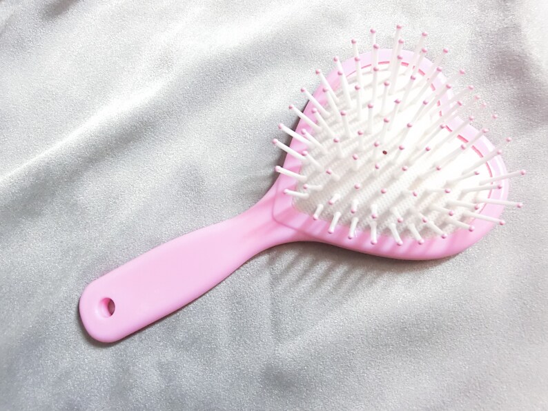 Hair Brush cute Heart cushion brush kawaii Etsy