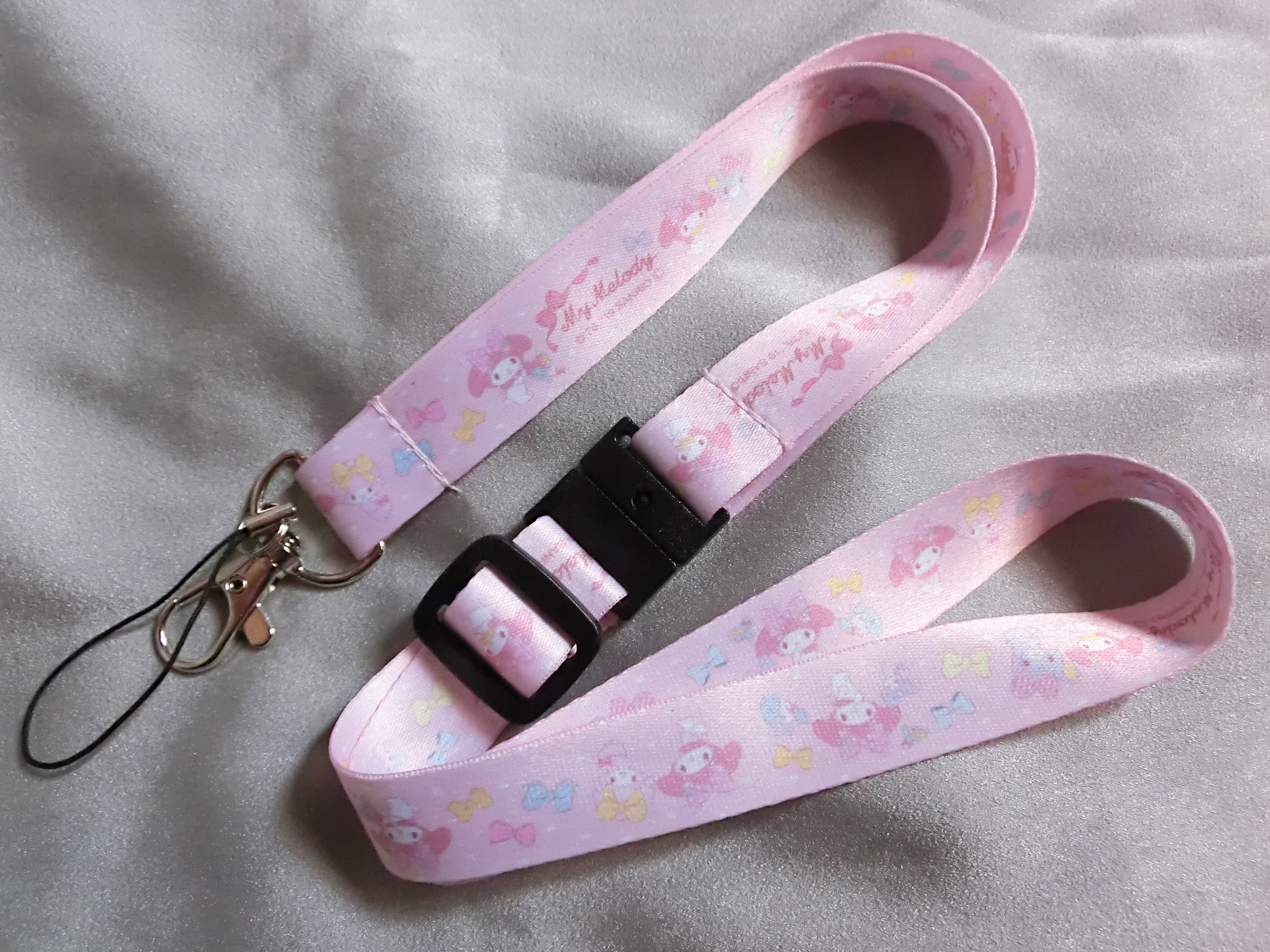 My Melody Lanyard Neck Strap ID Keychain Holder kawaii Etsy