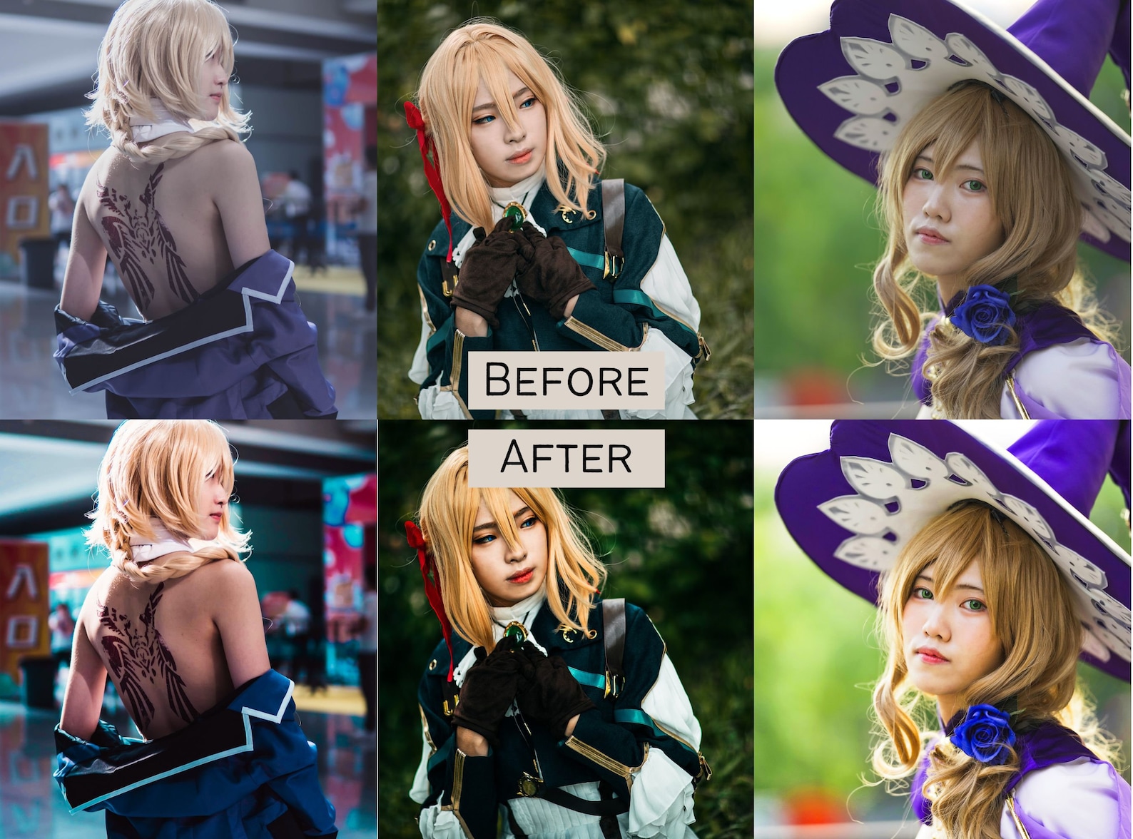 15 COSPLAY PRESETS Fantasy Presets, Anime Gamer Costume, Instagram ...