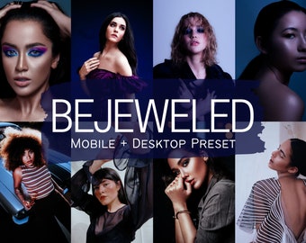 1 BEJEWELED Lightroom Preset Inspired by Taylor Swift Era Tour Midnights