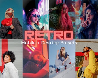 1 Retro Camera Lightroom Preset for Mobile and Desktop