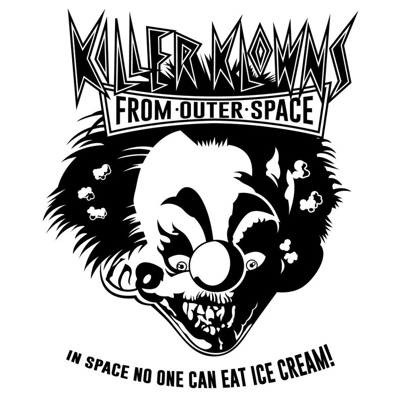 Download Killer Klowns From Outer Space Decal SVG PDF AI | Etsy