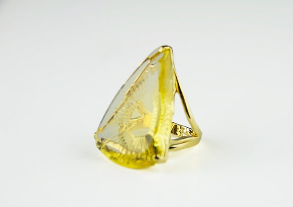 Lalique Bague Ice Light taille 52 5 FR Etsy France