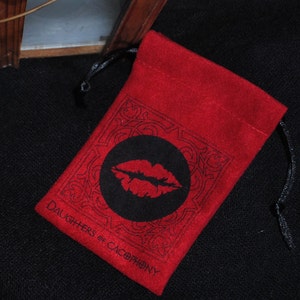 Plush Velvet Dice Bag: Vampire The Masquerade Daughters of Cacophony