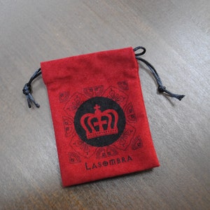 Bolsa de dados de terciopelo del clan Lasombra - Vampiro: La Mascarada VtM