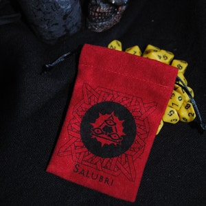 Plush Dice Bag Salubri clan in Vampire: The Masquerade | VtM Dice Bag