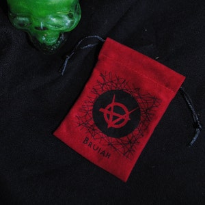 Plush Dice Bag Brujah clan in Vampire: The Masquerade | VtM Dice Bag