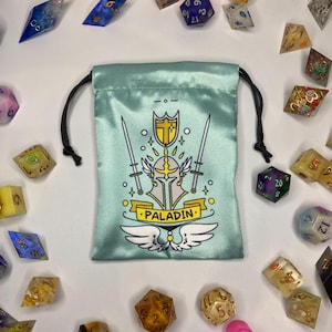 Borsa per dadi Satin Paladin: Borsa per dadi D&D