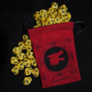 Plush Dice Bag Gangrel clan in Vampire: The Masquerade | VtM Dice Bag