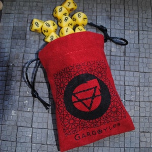 Plush Dice Bag Gargoyles clan in Vampire: The Masquerade | VtM Dice Bag