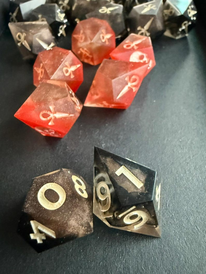 Vampire RPG Dice Set Vampire the Masquerade 5th Edition