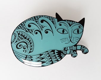 Kitty Pin Badge