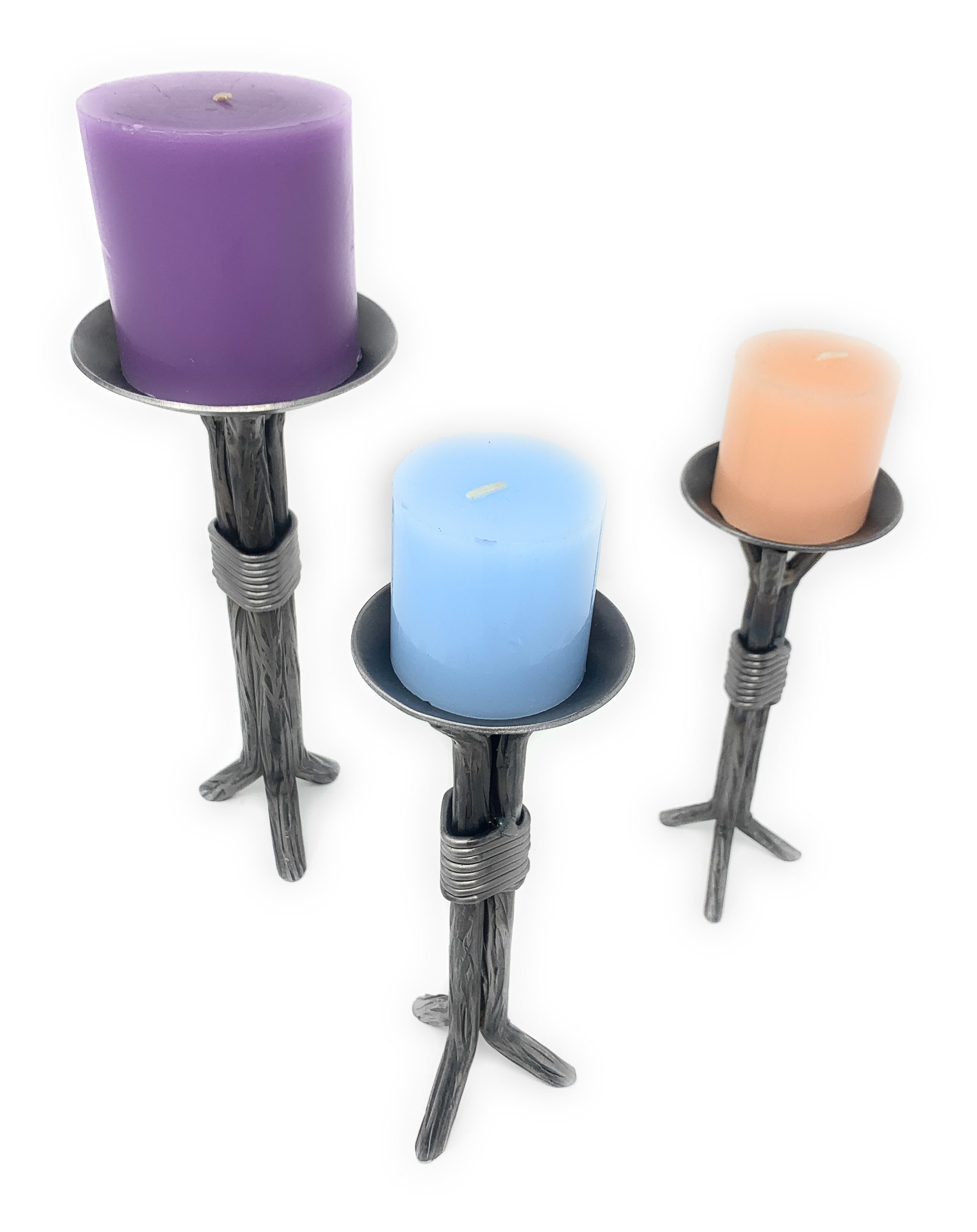 Handmade Metal Candle Holders Etsy