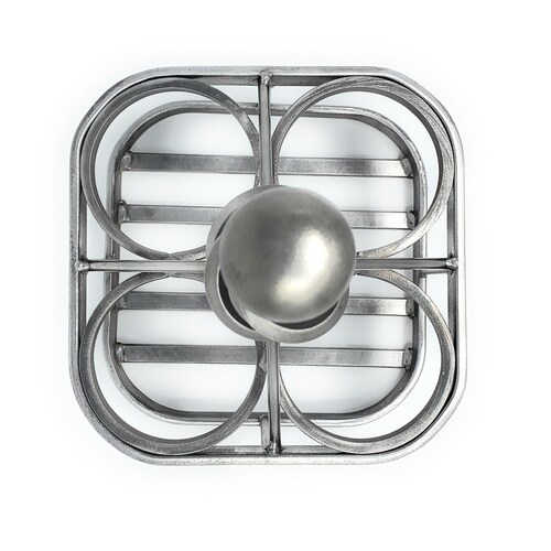 Four bottle metal shops wine carrier