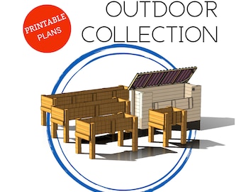 Garden Box | Plans | Download | Raised Planter Boxes | Easy to follow | Save money and build your own Raised Garden Boxes DIY