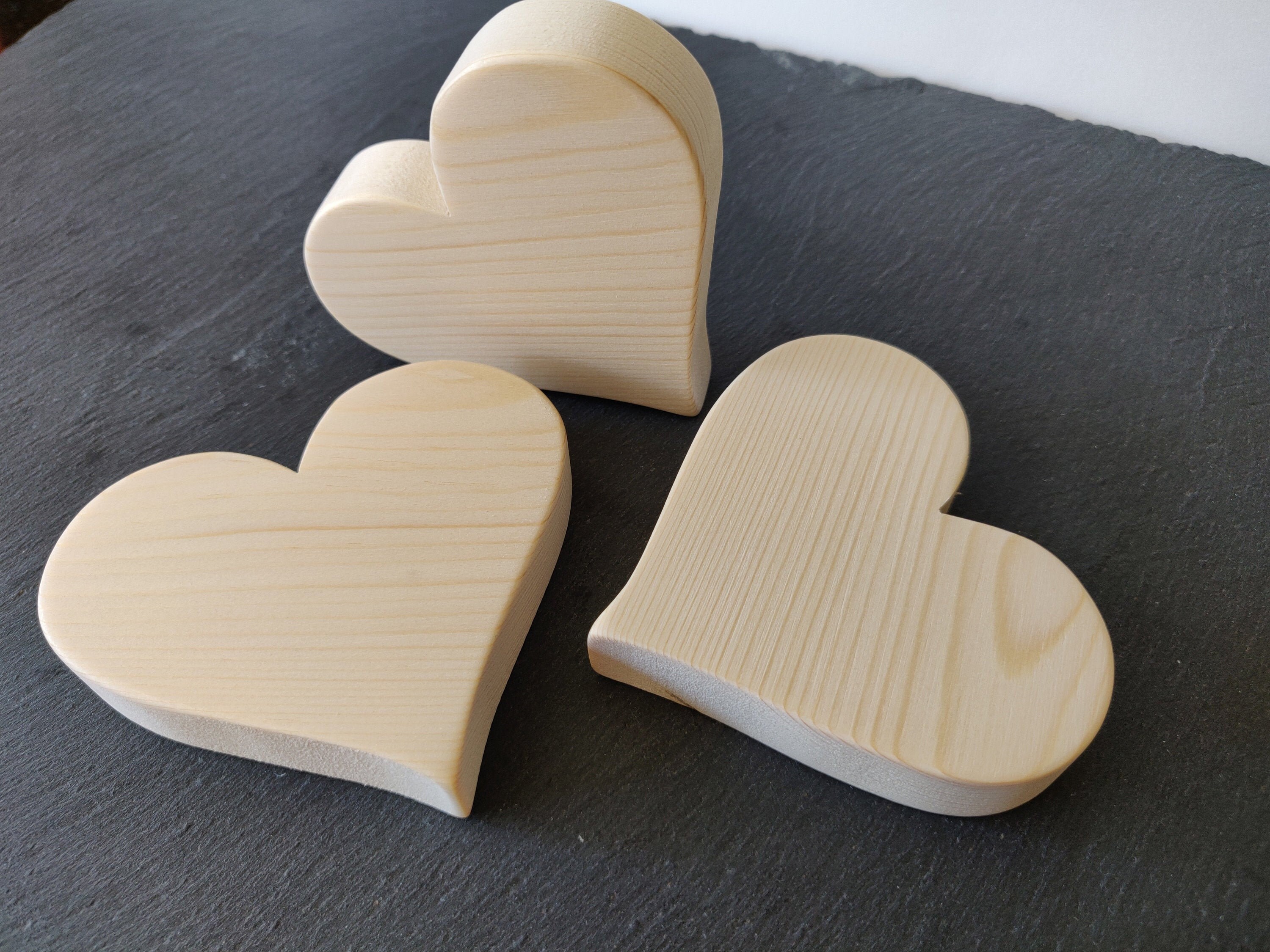 Wooden Heart Shaped Blank Handmade Rustic Reclaimed Wood Etsy