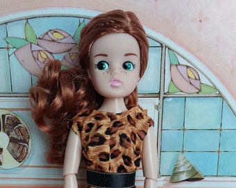 Leopard skin jumpsuit for Sindy and friends