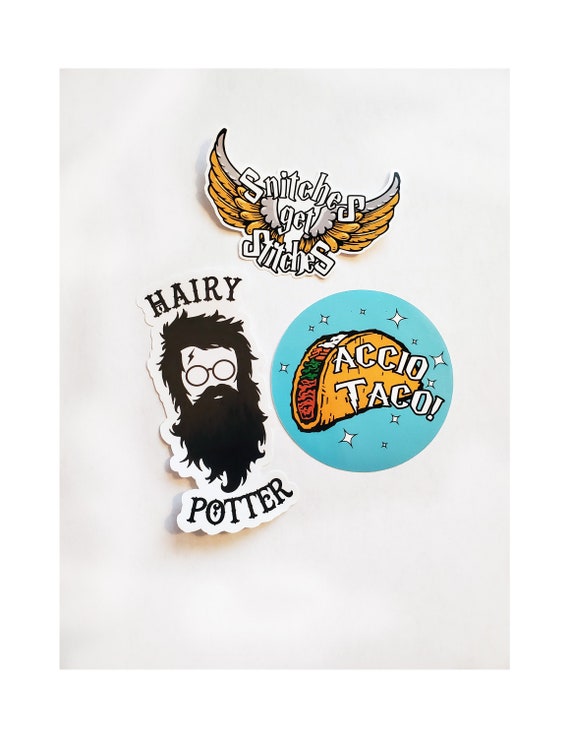 Harry Potter Sticker Pack / Harry Potter regalo / Pegatina portátil / Harry  Potter / Vinilo mágico / Calcomanía de Harry Potter / Pegatina / Hogwarts -   México