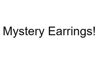 Surprise Earring Gift, Mystery Earrings Grab Bag, Made in Maine Earrings, Mystery Handmade Earrings
