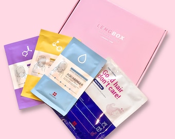Self-Care Pamper Paket Maske Set | Lengbox K-Schönheit Maske Box