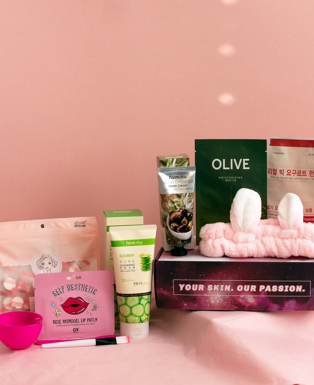 K-beauty Selfcare Pamper Gift Box Set - Lengbox Korean Skincare