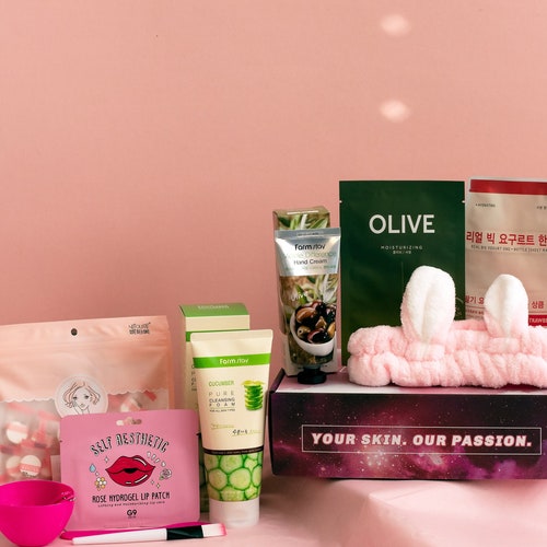 K-beauty Selfcare Pamper Gift Box Set - Lengbox Korean Skincare