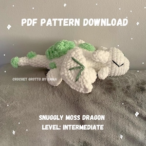 Forest Moss Dragon Crochet Pattern