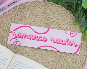 Romance Reader Bookmark | Romance Bookmark | Stocking Stuffer | Gift for reader