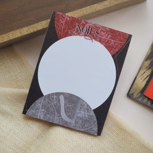 Shades of Magic Notepad | Bookish Stationery | Fantasy Book merch | Booktok| Stocking Stuffer