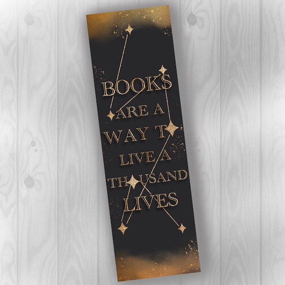 Invisible Life of Addie Larue | Fantasy Bookmark | Stocking Stuffer |  Readers Gift | Gift under 10