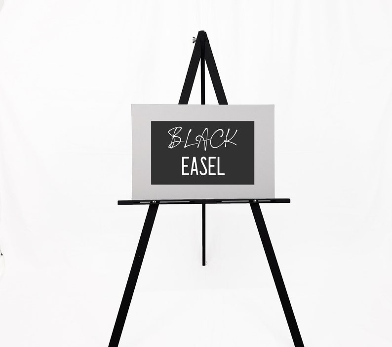 Solid Wood Easel for Wedding Signs Elegant Floor Easel Stand Etsy