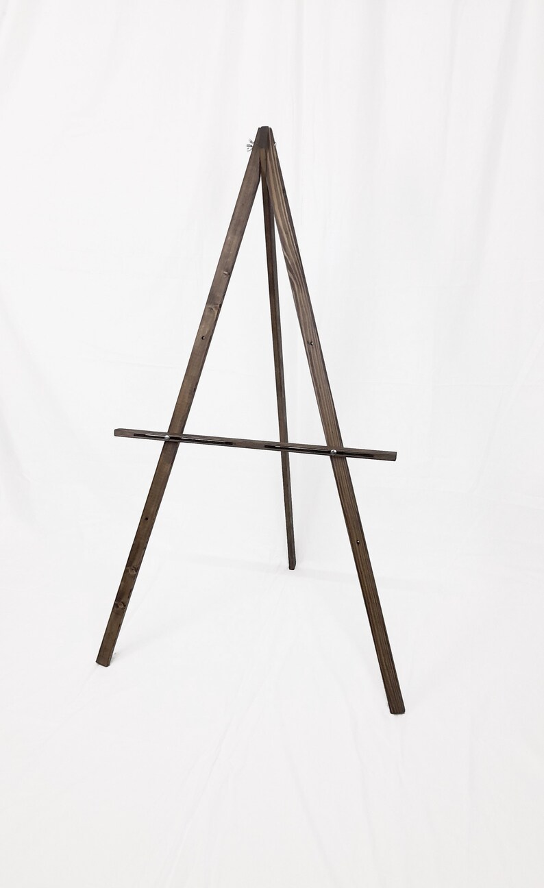 Solid Wood Easel for Wedding Signs Elegant Floor Easel Stand Etsy