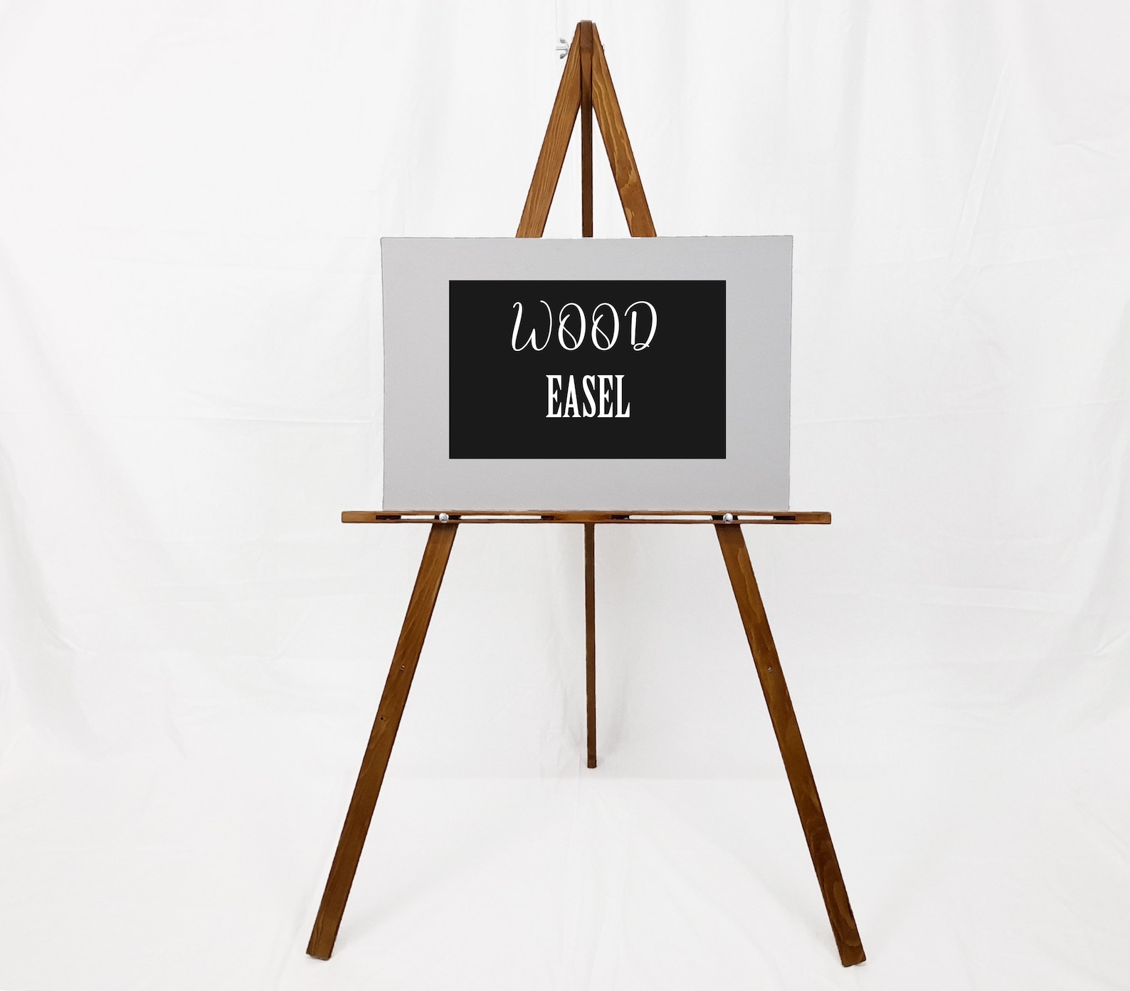 Solid Wood Easel for Wedding Signs Elegant Floor Easel Stand Etsy
