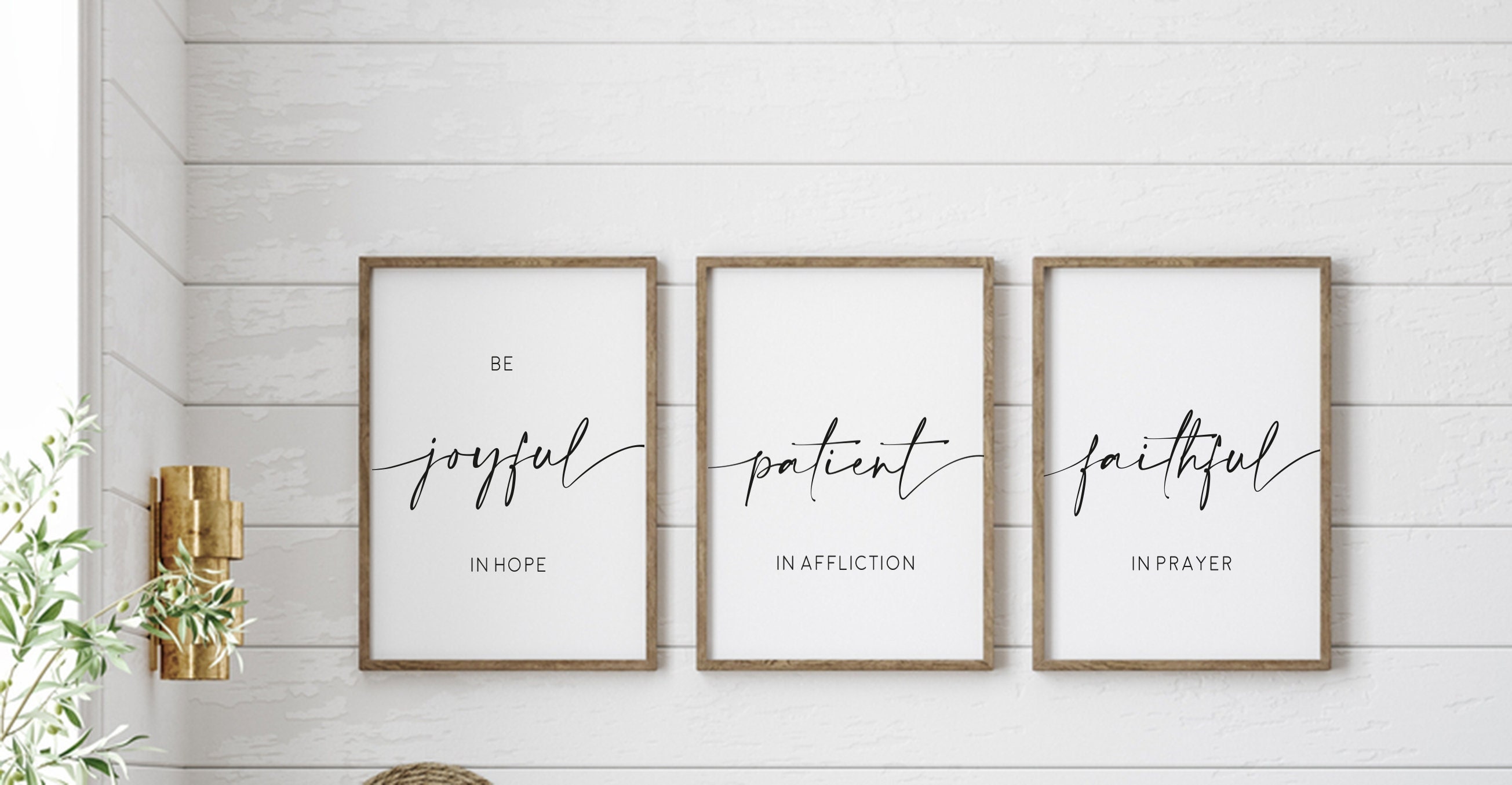 Be Joyful in Hope Patient in Affliction Faithful in Prayer , Romans 12 ...
