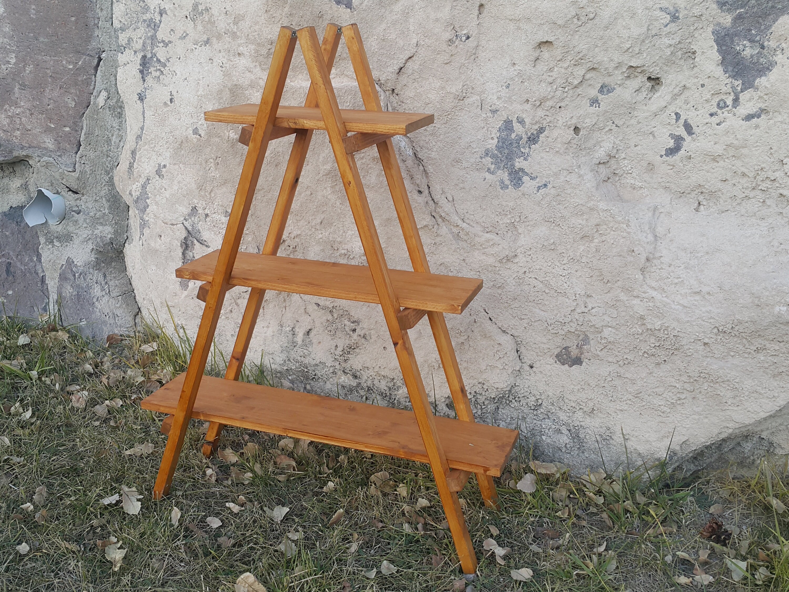 Cascade Ladder Shelf Rustic Bookshelf Rustic Bookcase Etsy UK