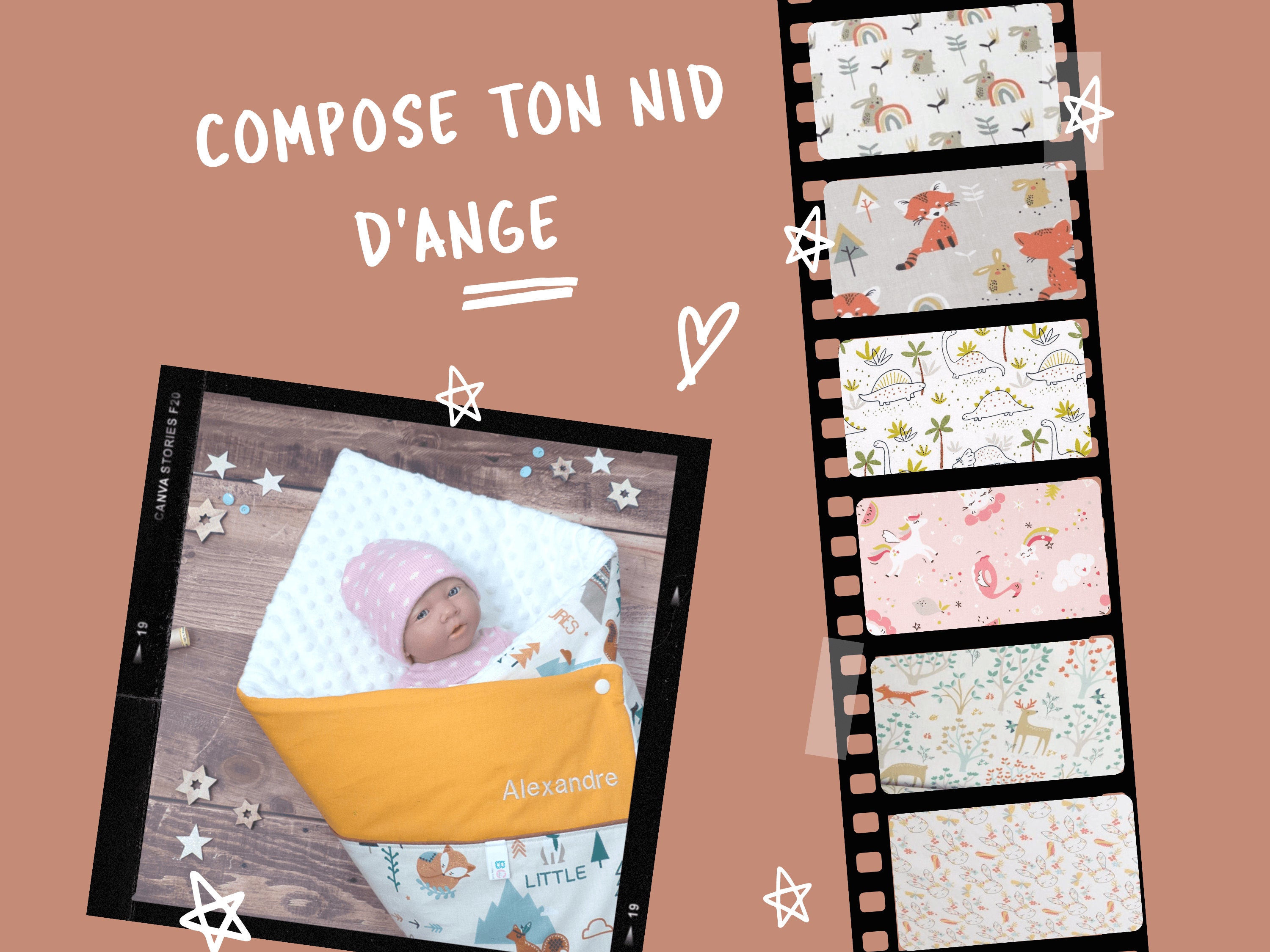 Nid d'ange Personnalisé Edition Limitée