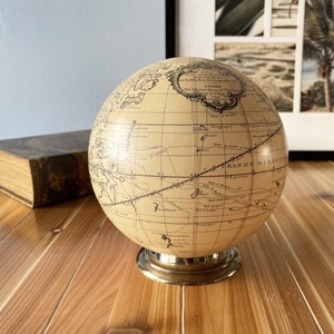 Decorative Handcrafted Old World Globe Decor