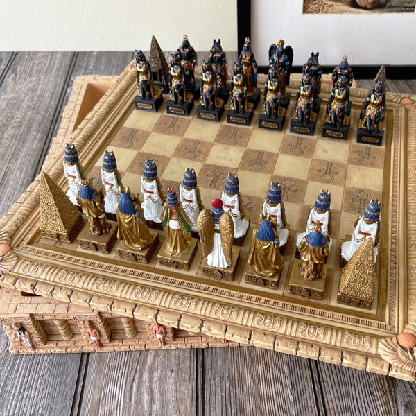 Ceramic Chess Set - Etsy