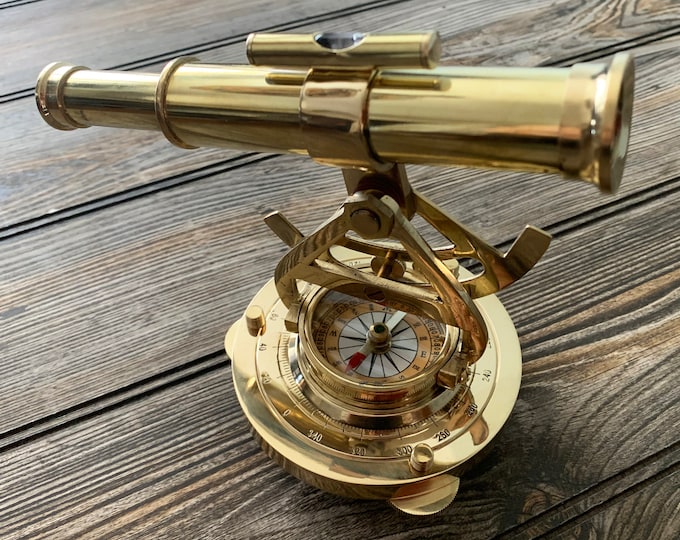 Victorian Nautical Sailor Telescope Compass Gift Etsy