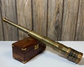 Vintage Victorian Maritime Sailor Telescope Gift