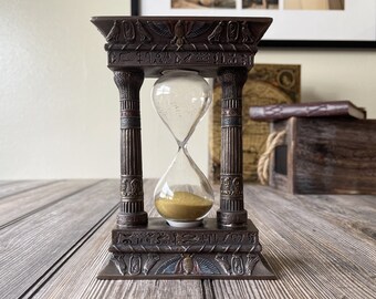 Handmade Egyptian Gate Sand Hourglass Timer