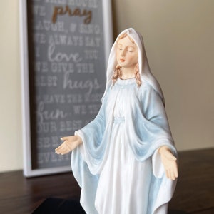 Hand Painted Our Lady of Grace Altar Gift - Etsy