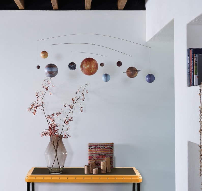 Solar System Planet Mobile Ceiling Decor - Etsy