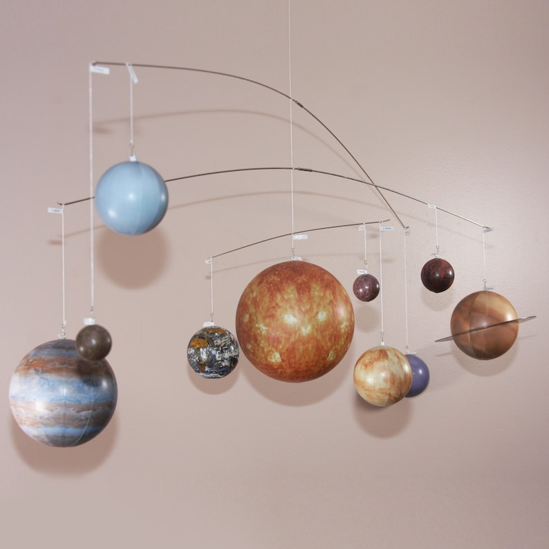 Solar System Planet Mobile Ceiling Decor - Etsy